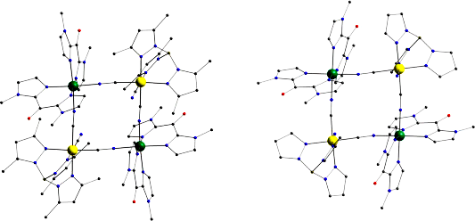 Tetranuclear [(Fe2Fe2III)-Fe-II](2+) molecular switches:[Fe-II (bik)(2)(N-)(2)] spin-crossover complexes containing [Fe-III (Tp)(CN)(3)](–) metalloligands as N-donor